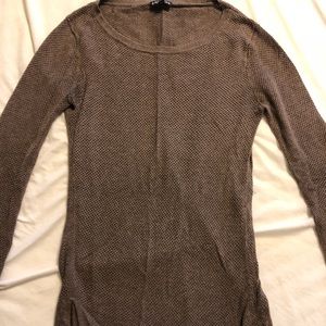 Express S waffle knit sweater